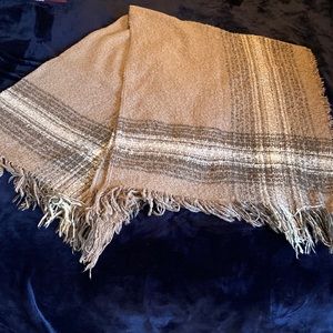 Brown Ruana poncho